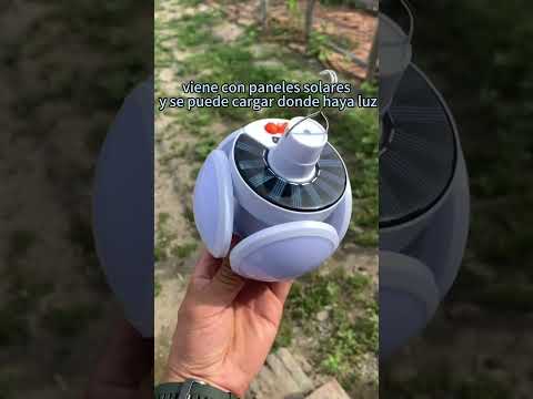 Lampara Emergencia Triple Foco Esferico