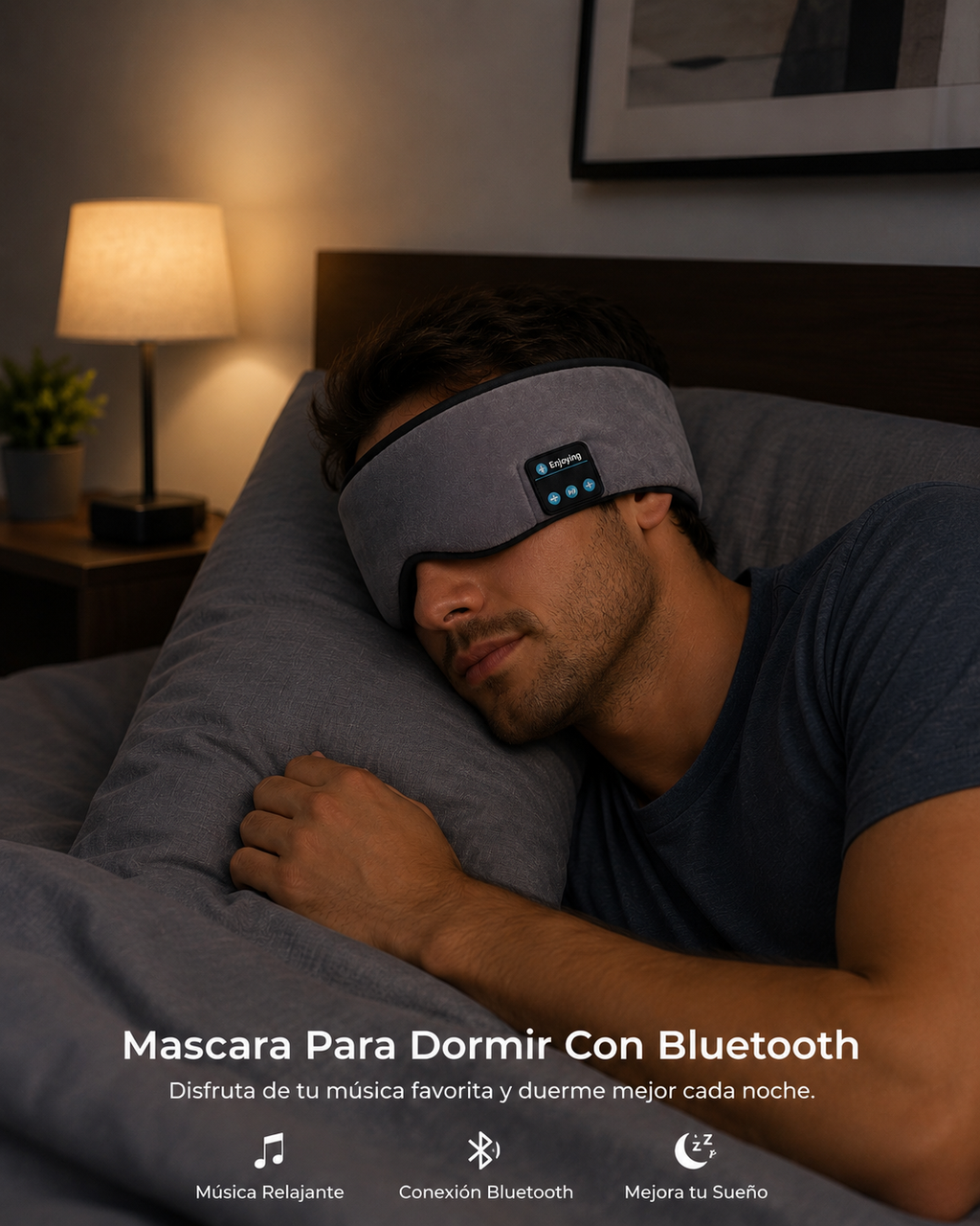 Mascara Para Dormir Con Bluetooth