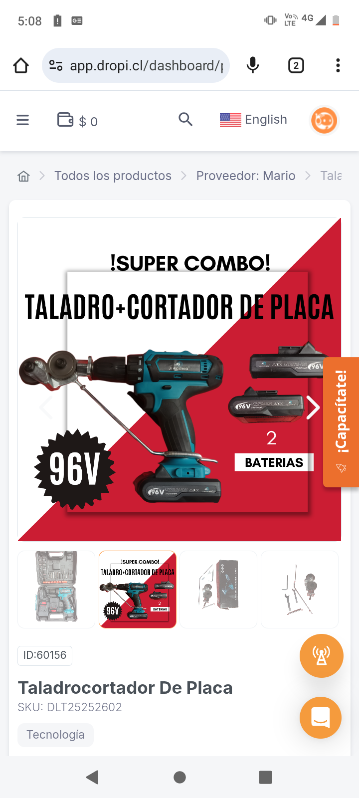 Taladrocortador De Placa