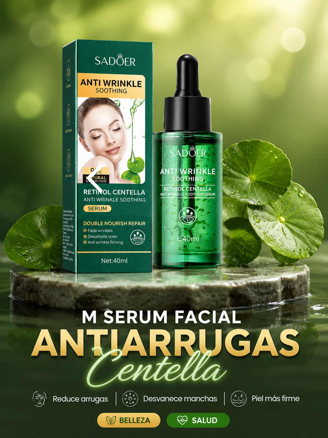 M Serum Facial Antiarrugas Centella