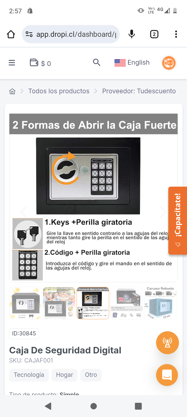 Caja De Seguridad Digital