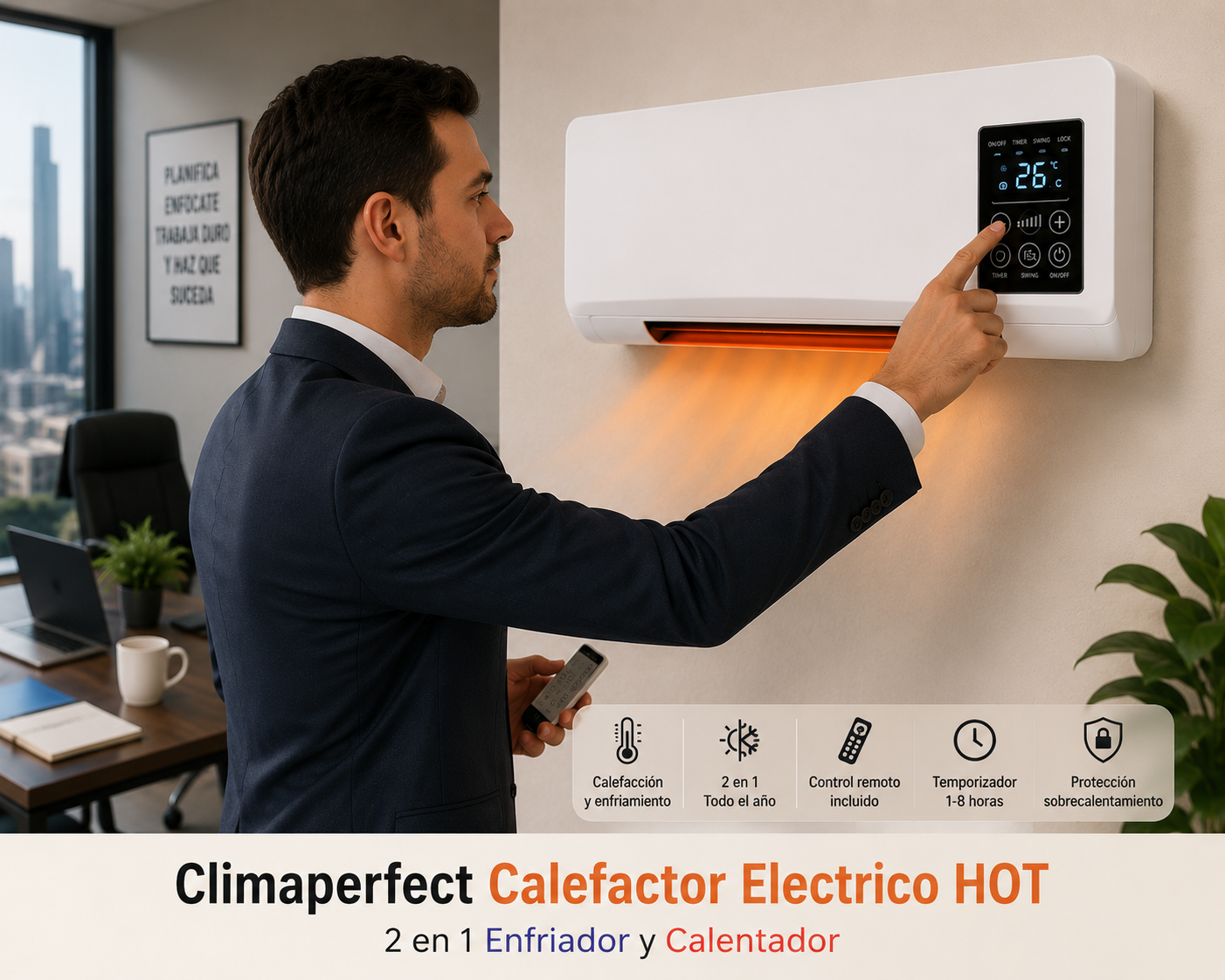 Climaperfec calentador eléctrico