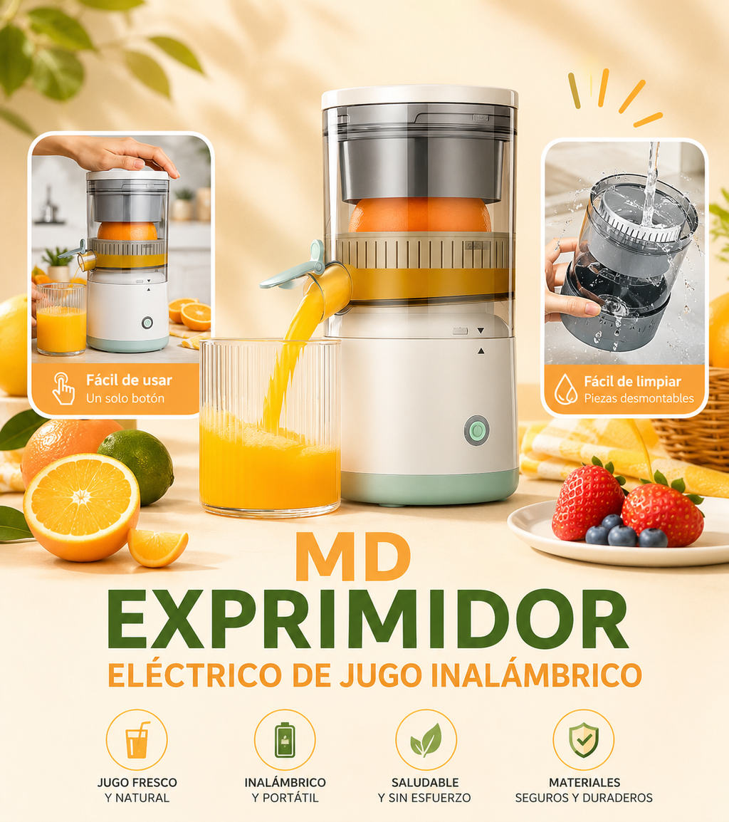 Md Exprimidor Electrico De Jugo Inalam