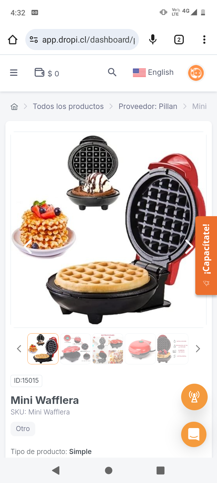 Mini Wafflera