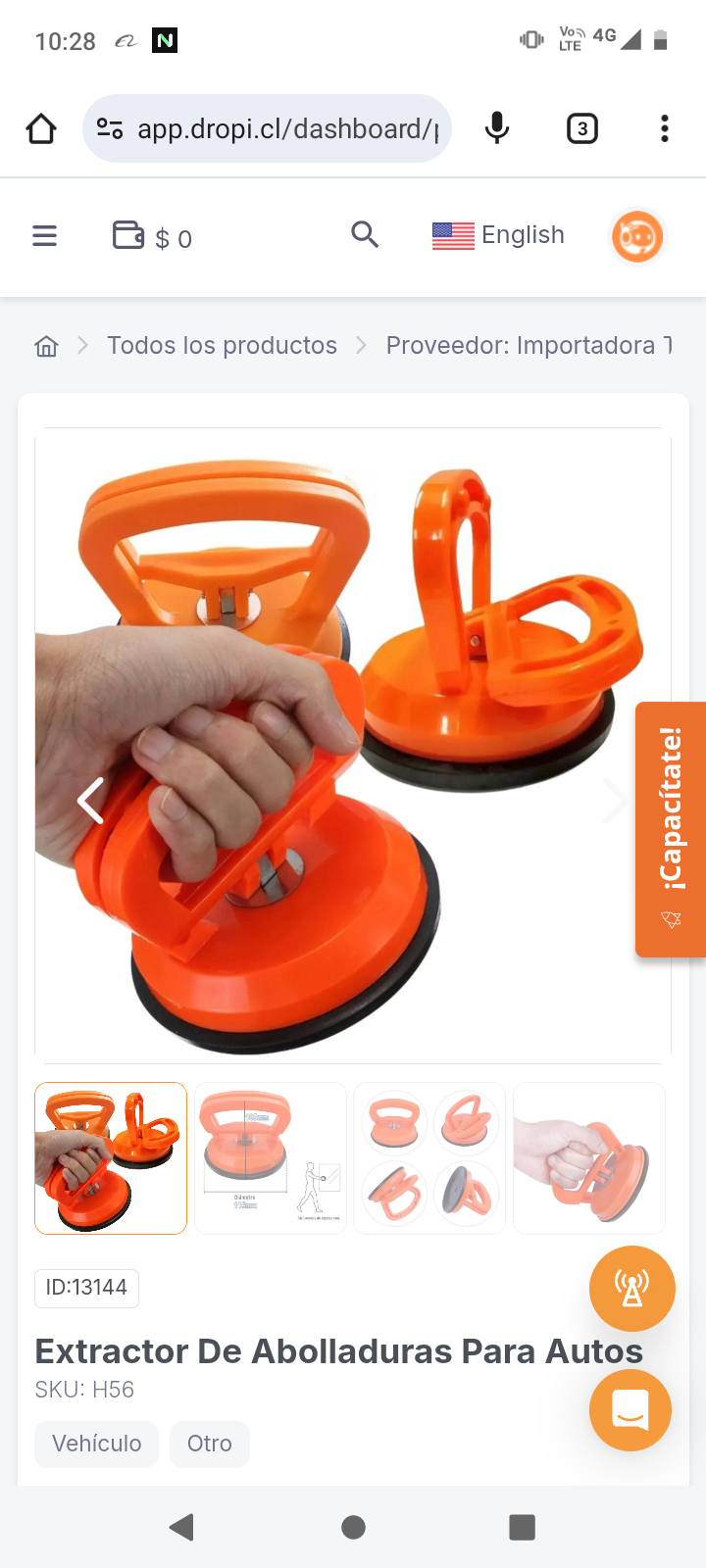 Extractor De Abolladuras Para Autos