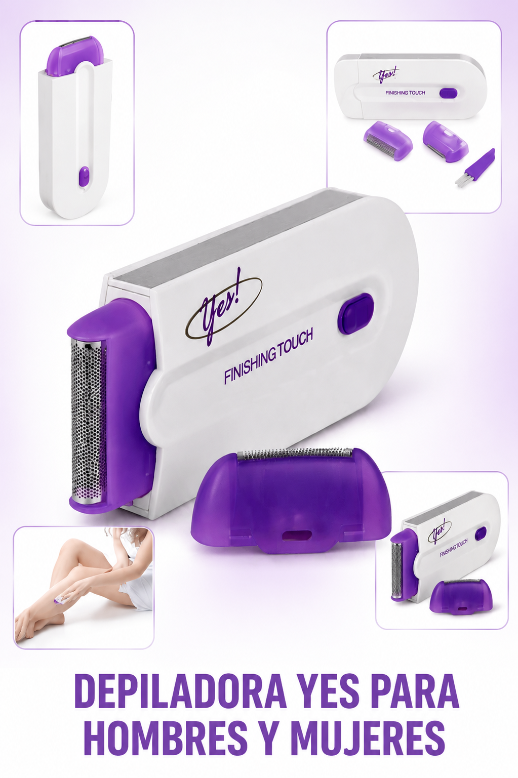 Depiladora Yes! Para Hombres y Mujeres