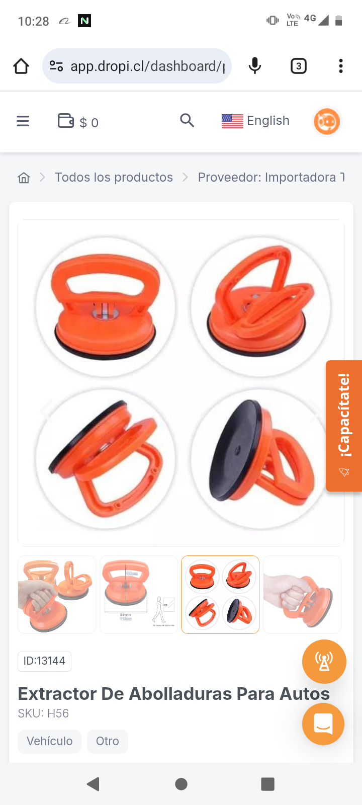 Extractor De Abolladuras Para Autos