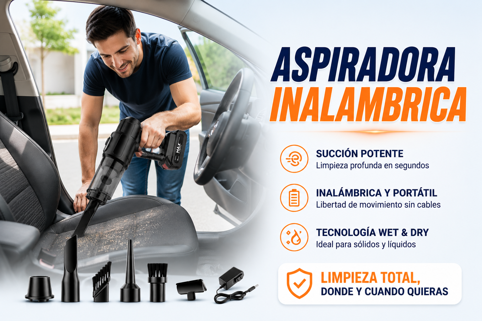 Aspiradora Inalambrica