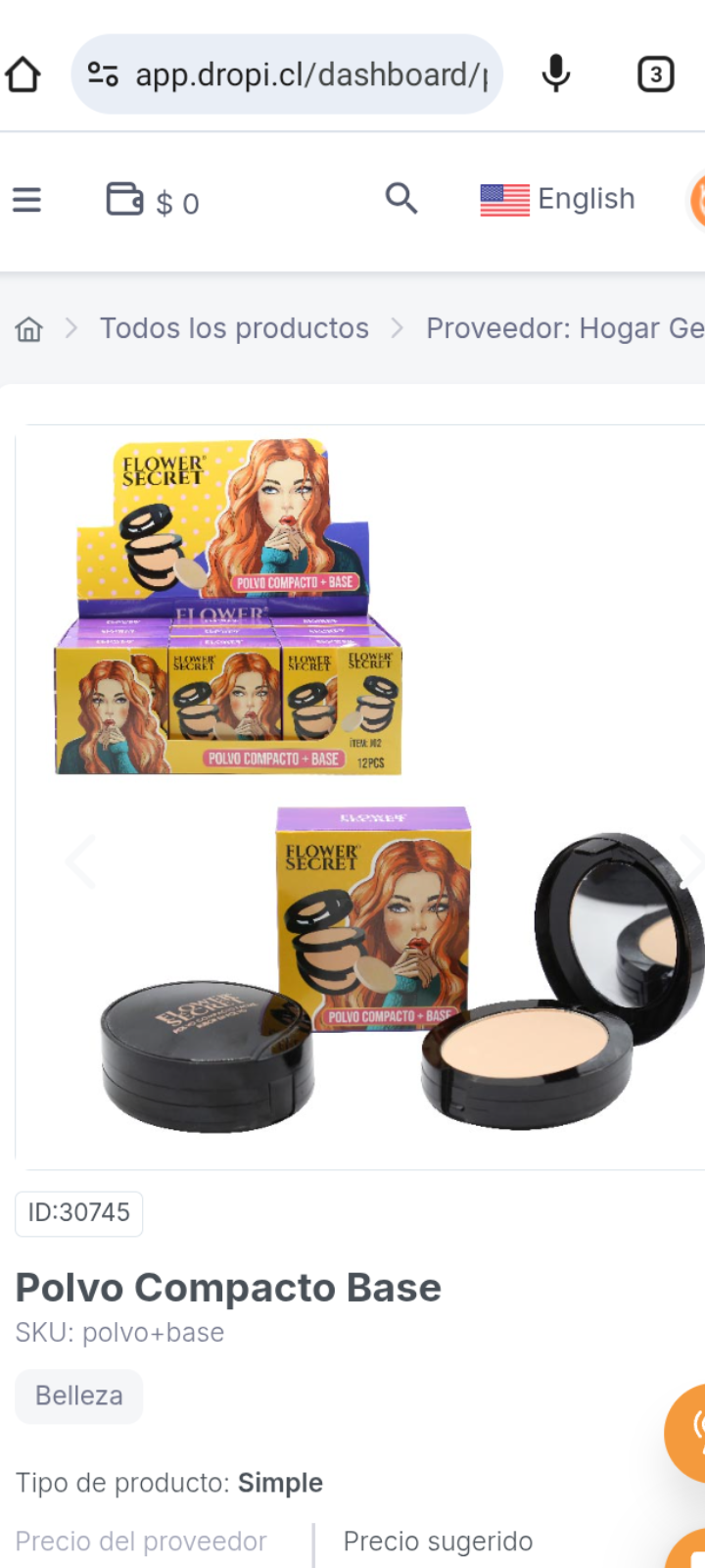Polvo Compacto Base