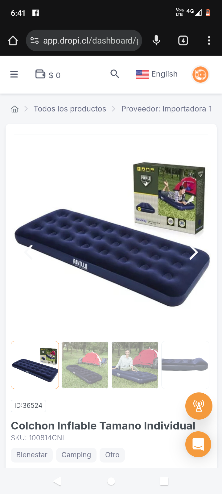 Colchon Inflable Tamano Individual